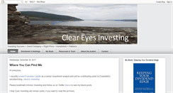 Desktop Screenshot of cleareyesinvesting.com